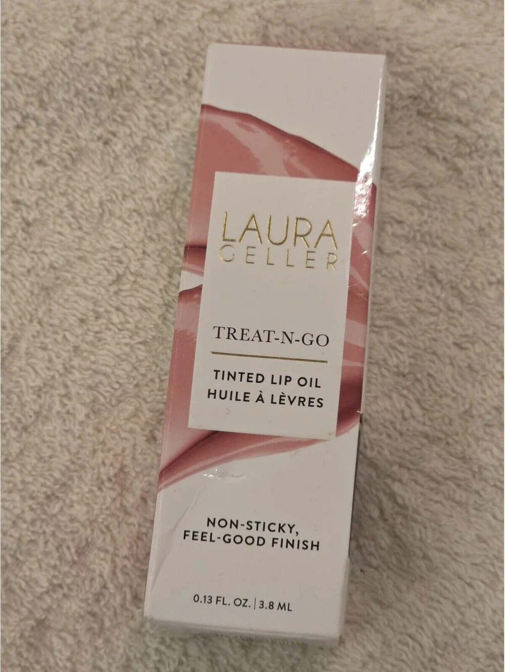Laura Geller Tinted Lip Oil New In Box Full Size 0 0.13#2175 Rose Gold Shimmer